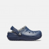 Crocs Classic Lined Clog T Navy/Charcoal Crocs Classic Lined Clog T Navy/Charcoal