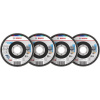 BOSCH - zahrada/dílna Súprava brúsnych kotúčov BOSCH X451, 115 × 22,23 mm, G40; 60; 80; 120, T29, 15 ks (2.608.626.161) BOSCH - zahrada/dílna Súprava brúsnych kotúčov BOSCH X451, 115 × 22,23 mm, G40; 60; 80; 120, T29, 15 ks (2.608.626.161)