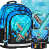 Školský batoh/ taška PIXEL sada pre chlapca VYPR Školský batoh/ taška PIXEL sada pre chlapca VYPR