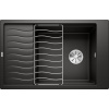 Kuchyňský dřez Blanco Elon XL 6 S Černá, s odkapávací mřížkou, s excentrem 525882 Kuchyňský dřez Blanco Elon XL 6 S Černá, s odkapávací mřížkou, s excentrem 525882