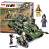Stavebnica Sluban spojenecký stíhač tankov, 338 dielov Stavebnica Sluban spojenecký stíhač tankov, 338 dielov
