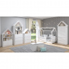 Detská izba + detská posteľ - biela Detská izba + detská posteľ - biela