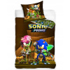TipTrade Amy bavlna obliečky Ježko Sonic a Rose 140x200 70x90 TipTrade Amy bavlna obliečky Ježko Sonic a Rose 140x200 70x90