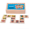 Bigjigs Toys Drevené domino dopravné prostriedky Bigjigs Toys Drevené domino dopravné prostriedky