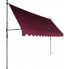Aga Teleskopická markíza 300x120 cm Vínová Aga Teleskopická markíza 300x120 cm Vínová