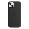 iPhone 15 + Silicone Case with MagSafe - Black (MXQR3ZM/A) iPhone 15 + Silicone Case with MagSafe - Black (MXQR3ZM/A)