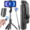 Univerzálny Selfie Stick na telefón, Statív s Bluetooth Diaľkovým Ovládaním (Tripod) Univerzálny Selfie Stick na telefón, Statív s Bluetooth Diaľkovým Ovládaním (Tripod)