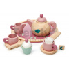 Drevený čajník Birdie Tea set Tender Leaf Toys na tácke so šálkami s čajovým vrecúškom Drevený čajník Birdie Tea set Tender Leaf Toys na tácke so šálkami s čajovým vrecúškom