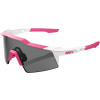 Slnečné okuliare 100% Speedcraft SL - Puddy Pink White - Smoke uni Slnečné okuliare 100% Speedcraft SL - Puddy Pink White - Smoke uni