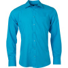 James & Nicholson Košile JN 678, popelínová, dlouhý rukáv COT02067844014-turquoise Tyrkysová 4XL James & Nicholson Košile JN 678, popelínová, dlouhý rukáv COT02067844014-turquoise Tyrkysová 4XL