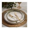 Asir | 24-dielna jedálenská súprava biela/hnedá/porcelán | 520ZNO1107 Asir | 24-dielna jedálenská súprava biela/hnedá/porcelán | 520ZNO1107