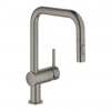 Grohe Minta Drezová batéria, vyťahovacia výpusť, brúsená Hard Graphite 32322AL2 Grohe Minta Drezová batéria, vyťahovacia výpusť, brúsená Hard Graphite 32322AL2