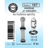 HARTMAN tesnenie „O“ krúžok pre kužeľ sprchy - 12*8 mm, 15*9 mm, sada č. 167 HARTMAN tesnenie „O“ krúžok pre kužeľ sprchy - 12*8 mm, 15*9 mm, sada č. 167