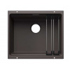 Blanco Etagon 500 Silgranitový drez, 53x46 cm, s príslušenstvom, sivá skala 527758 Blanco Etagon 500 Silgranitový drez, 53x46 cm, s príslušenstvom, sivá skala 527758