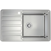 Kuchyňský dřez Alveus Rando 30 QC Satin, pravý, pro horní montáž 1149526 Kuchyňský dřez Alveus Rando 30 QC Satin, pravý, pro horní montáž 1149526