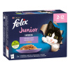 Felix Fantastic Junior hovädzie kura sardinky losos v želé 12 x 85 g Felix Fantastic Junior hovädzie kura sardinky losos v želé 12 x 85 g