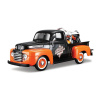 Maisto Harley-Davidson Custom, 1948 Ford F-1 Pick up + 1958 FLH Duo Glide, 1:24 Maisto Harley-Davidson Custom, 1948 Ford F-1 Pick up + 1958 FLH Duo Glide, 1:24