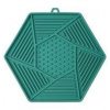 Podložka EPIC PET Lick & Snack lízací hexagon světle zelený 17 x 15cm Podložka EPIC PET Lick & Snack lízací hexagon světle zelený 17 x 15cm