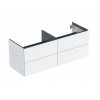 Geberit ONE Umývadlová skrinka, 133x50x47 cm, 4 zásuvky, lesklá biela 505.266.00.1 Geberit ONE Umývadlová skrinka, 133x50x47 cm, 4 zásuvky, lesklá biela 505.266.00.1