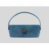 Dámska kožená listová kabelka BLUE so šperkom Dámska kožená listová kabelka BLUE so šperkom