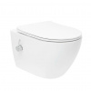 Sat WC s bidetem závěsné Fusion vírové včetně prkénka softclose, zadní odpad FUS11BFC Sat WC s bidetem závěsné Fusion vírové včetně prkénka softclose, zadní odpad FUS11BFC