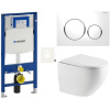 Siko Závěsný WC set Geberit do lehkých stěn / předstěnová SAT GESREX67S20 Siko Závěsný WC set Geberit do lehkých stěn / předstěnová SAT GESREX67S20