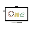 Wacom One Pen 14 káblový grafický tablet čierna/biela; DTC141W0 Wacom One Pen 14 káblový grafický tablet čierna/biela; DTC141W0