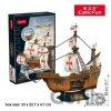 CUBICFUN 3D puzzle Loď Santa Maria 204 ks CUBICFUN 3D puzzle Loď Santa Maria 204 ks