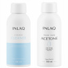 INLAQ Čistič + Acetón 100 % Čistý 2x 100ml Odstraňovač a Odmasťovač na Hybridné Laky INLAQ Čistič + Acetón 100 % Čistý 2x 100ml Odstraňovač a Odmasťovač na Hybridné Laky