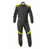 FIA KOMBINÉZA OMP FIRST EVO my2025 antracitová/fluo žltá FIA KOMBINÉZA OMP FIRST EVO my2025 antracitová/fluo žltá