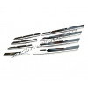 VW Passat 3C 06-11 nerez chróm lišty prednej masky Omsa Line VW Passat 3C 06-11 nerez chróm lišty prednej masky Omsa Line