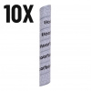 FLOORBEE Hexa Light Sticky ECO Grip 10-pack 10 ks, šedá FLOORBEE Hexa Light Sticky ECO Grip 10-pack 10 ks, šedá