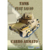 Papierový model - Ľahký tank FIAT L6/40 Papierový model - Ľahký tank FIAT L6/40