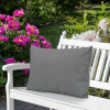 Záhradný vankúš vodeodolný 50x70 cm tmavošedý Záhradný vankúš vodeodolný 50x70 cm tmavošedý