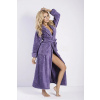 Dámsky dlhý župan Eliza Purple - DKaren XL fialová Dámsky dlhý župan Eliza Purple - DKaren XL fialová