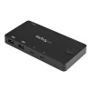 StarTech.com 2 Port USB C KVM Switch, 4K 60Hz HDMI, Compact Dual Port UHD USB Type C Desktop Mini KVM Switch with USB C Cables, Bus Powered, MacBook iPad Pro ThinkPad IdeaPad EliteBook - 4K HDMI KVM S StarTech.com 2 Port USB C KVM Switch, 4K 60Hz HDMI, Compact Dual Port UHD USB Type C Desktop Mini KVM Switch with USB C Cables, Bus Powered, MacBook iPad Pro ThinkPad IdeaPad EliteBook - 4K HDMI KVM S