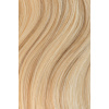 Clip in vlasy z pravých vlasov – 40 cm, melír ľadová blond a zlatá perleť, 90 g | 9dielna sada Clip in vlasy z pravých vlasov – 40 cm, melír ľadová blond a zlatá perleť, 90 g | 9dielna sada