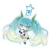 Popbuddies Akrylová kľúčenka Hatsune Miku Kawaii Spring Time Popbuddies Akrylová kľúčenka Hatsune Miku Kawaii Spring Time