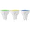 IMMAX NEO SMART set 3x žiarovka LED GU10 6W RGB+CCT farebná a biela, stmievateľná, Wi-Fi, TUYA IMMAX NEO SMART set 3x žiarovka LED GU10 6W RGB+CCT farebná a biela, stmievateľná, Wi-Fi, TUYA