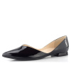 Högl vykrojené lakované baleríny schwarz 0-170014-0100 - 38 Högl vykrojené lakované baleríny schwarz 0-170014-0100 - 38
