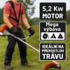 LEO TOOLS Benzínový krovinorez 5,2 KW + vybavenie Mega LEO TOOLS Benzínový krovinorez 5,2 KW + vybavenie Mega