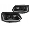Predné LED svetlá s dynamickým smerovým svetlom pre VW T5 7H 2010-2015, dizajn T6, žiarovky H7/H1 Predné LED svetlá s dynamickým smerovým svetlom pre VW T5 7H 2010-2015, dizajn T6, žiarovky H7/H1