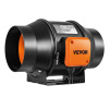 Vevor Potrubný ventilátor 6-inch 402 cfm s regulátorom t/v ec-motor XLGDFJYCHSEC6M91GV2 Vevor Potrubný ventilátor 6-inch 402 cfm s regulátorom t/v ec-motor XLGDFJYCHSEC6M91GV2
