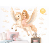 Nalepte.cz Princezna na Pegasovi arch 130 x 140 cm Nalepte.cz Princezna na Pegasovi arch 130 x 140 cm