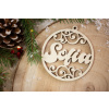 Personalizovaná drevená vianočná ozdoba 1 Personalizovaná drevená vianočná ozdoba 1