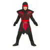 KOSTÝM MALÝ NINJA ČERVENO-ČIERNY 146 KOSTÝM MALÝ NINJA ČERVENO-ČIERNY 146