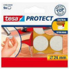 Samolepiace podložky Protect® 57894, biela, plsť, 26 mm, TESA Samolepiace podložky Protect® 57894, biela, plsť, 26 mm, TESA