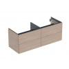 Geberit ONE Umývadlová skrinka, 133x50x47 cm, 4 zásuvky, dub 505.266.00.5 Geberit ONE Umývadlová skrinka, 133x50x47 cm, 4 zásuvky, dub 505.266.00.5