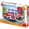 Dino Puzzle Tatra hasiči 24 dílků 26x18cm skládačka v krabici Dino Puzzle Tatra hasiči 24 dílků 26x18cm skládačka v krabici