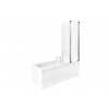 Dvojdielna vaňová zástena Besco Ambition, PA-2S Dvojdielna vaňová zástena Besco Ambition, PA-2S
